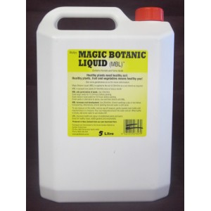 Magic Botanic Liquid MBL 5 Litres | Plant Nutrition | Bulk Goods | Wallys Hydro Flow Growing materials | LAWN PRODUCTS | SPECIALS FOR AUGUST 2021