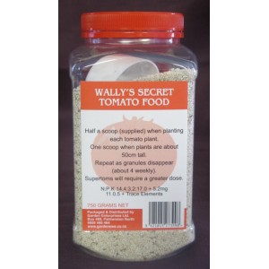 Wallys Secret Tomato Food 750 grams | Plant Nutrition